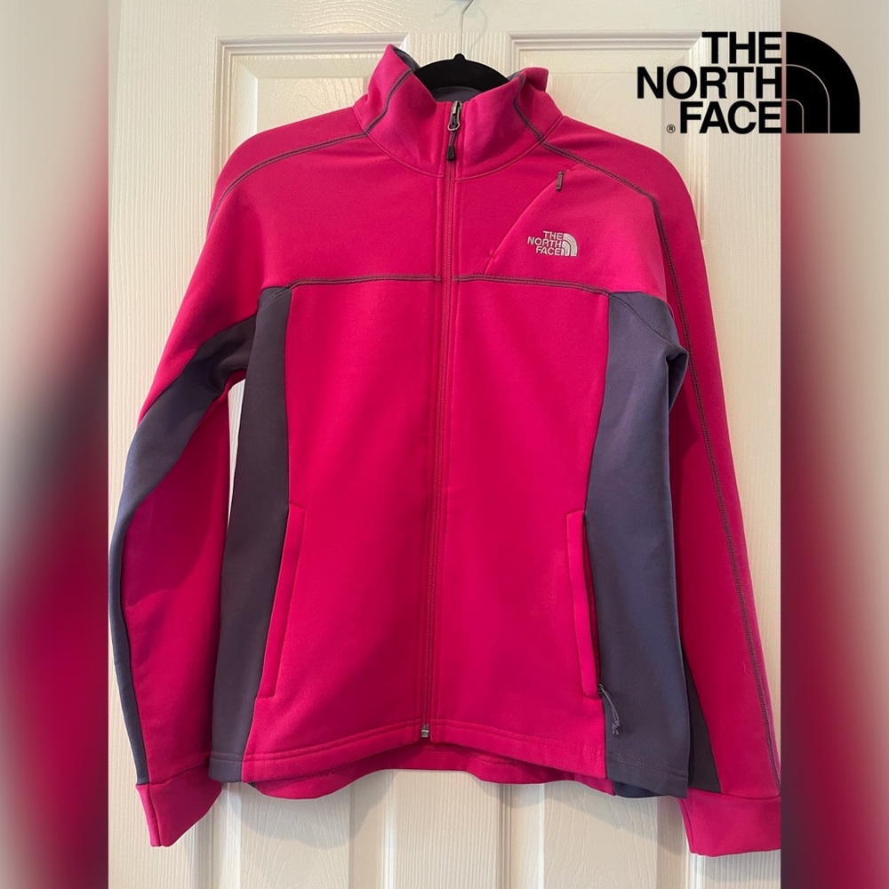 North Face Momentum Jacket Passion Pink/Greystone